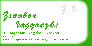 zsombor vagyoczki business card
