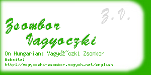 zsombor vagyoczki business card